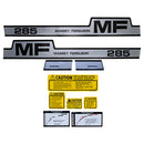 Decal Set for Massey Ferguson 285 Mylar - Quality Farm Supply