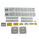 Decal Set for International / Farmall O-4 1949-1952 Mylar - "McCORMICK" - Quality Farm Supply