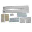 Decal Set for International / Farmall ID-6 Vinyl - Quality Farm Supply