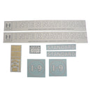 Decal Set for International / Farmall I-9 Vinyl - Quality Farm Supply
