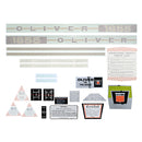 Decal Set for Oliver 1655 Diesel Vinyl - Quality Farm Supply