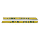 Emblem Set Side Molding Raised Lettering John Deere AR28048 AR28049