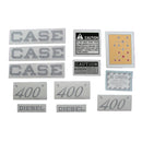 Decal Set for Case 400 Diesel Tractors Vinyl - Quality Farm Supply