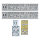 Decal Set for International / Farmall Cub 1947-1949 Vinyl - "McCORMICK-DEERING FARMALL CUB" - Quality Farm Supply
