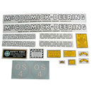 Decal Set for International / Farmall OS-4 Mylar - "McCORMICK-DEERING" - Quality Farm Supply