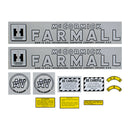 Decal Set for International / Farmall Super AV Culti-Vision - Quality Farm Supply