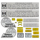 Decal Set for International / Farmall Super MTA Diesel - Quality Farm Supply