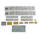 Decal Set for International / Farmall OS-4 Mylar - "IH McCORMICK" - Quality Farm Supply