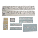 Decal Set for International / Farmall OS-4 Vinyl - "IH McCORMICK" - Quality Farm Supply