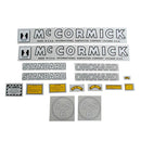 Decal Set for International / Farmall OS-6 Mylar - "IH McCORMICK" - Quality Farm Supply