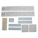Decal Set for International / Farmall OS-6 Vinyl - "IH McCORMICK" - Quality Farm Supply