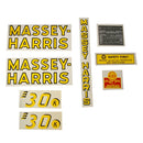 Decal Set for Massey Harris 30 "30K" Kerosene Mylar - Quality Farm Supply