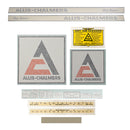 Decal Set for Allis Chalmers 180 "One-Eighty" Spelled Out - Quality Farm Supply