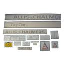 Decal Set for Allis Chalmers 210 "Two-Ten" Spelled Out - Quality Farm Supply