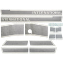 Decal Set for International / Farmall 766 Vinyl - Black Stripe - Identification Decals Only! - Quality Farm Supply