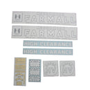 Decal Set for International / Farmall Super HV - Quality Farm Supply