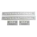 Decal Set for International / Farmall 664 - Quality Farm Supply