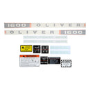Decal Set for Oliver 1600 Diesel Vinyl - Quality Farm Supply