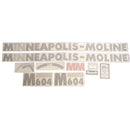 Decal Set for Minneapolis Moline M604 Vinyl - Quality Farm Supply