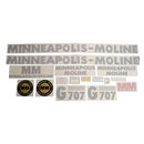 Decal Set for Minneapolis Moline G707 Vinyl - Quality Farm Supply