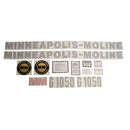 Decal Set for Minneapolis Moline G1050 Vinyl - Quality Farm Supply