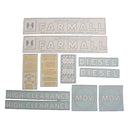 Decal Set for International / Farmall MDV - Quality Farm Supply