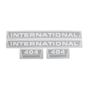 Decal Set for International / Farmall 404 - Quality Farm Supply