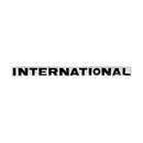 "INTERNATIONAL" Decal for International / FarmallMisc.Mylar - 1" x 17" - Black Block Letters - Quality Farm Supply