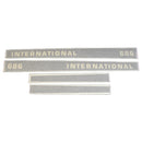 Decal Set for International / Farmall 686 Vinyl - Hood Only - Quality Farm Supply