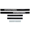 Decal Set for International / Farmall 886 w/ Cab Mylar - Black & White - Hood & Cab Decals - Quality Farm Supply
