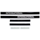 Decal Set for International / Farmall 1586 w/ Cab Mylar - Black & White - Hood & Cab Decals - Quality Farm Supply