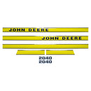 Decal Set for John Deere 2040 To Serial