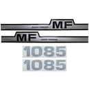 Decal Set for Massey Ferguson 1085 Mylar - Hood Only - Quality Farm Supply