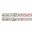 Decal Set for Ford 901 Powermaster - Quality Farm Supply