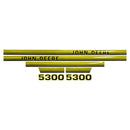 Decal Set for John Deere 5300 Mylar - Hood Only - Quality Farm Supply