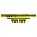 Decal Set for John Deere 5400 Mylar - Hood Only - Quality Farm Supply