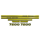 Decal Set for John Deere 7200 Mylar - Hood Only - Quality Farm Supply