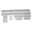 Decal Set for Massey Ferguson Super 95 Diesel Vinyl - Quality Farm Supply