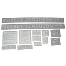 Decal Set for Massey Ferguson 98 Diesel Vinyl - Quality Farm Supply
