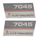 Decal Set for Allis Chalmers 7045 Black Chassis - Quality Farm Supply