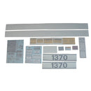 Decal Set for Case 1370 Agri King Turbo 1974 - 1978 - Quality Farm Supply