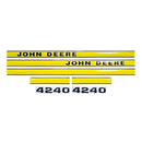 Decal Set for John Deere 4240 Early Mylar - Quality Farm Supply