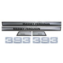 Decal Set for Massey Ferguson 393 Mylar - Hood Only - Quality Farm Supply
