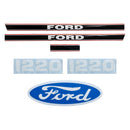 Decal Set for Ford 1220 Mylar - Hood Only - Quality Farm Supply