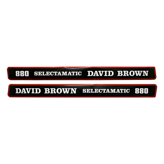 Decal Set for David Brown 880 Selectamatic - Quality Farm Supply
