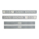 Decal Set for David Brown 885 Case - Quality Farm Supply