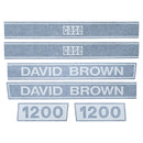 Decal Set for David Brown 1200 Selectamatic - Quality Farm Supply