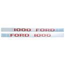 Decal Set for Ford 1000 - Quality Farm Supply