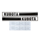 Decal Set for Kubota L235 Mylar - Hood Only - Quality Farm Supply