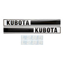 Decal Set for Kubota L285 Mylar - Hood Only - Quality Farm Supply